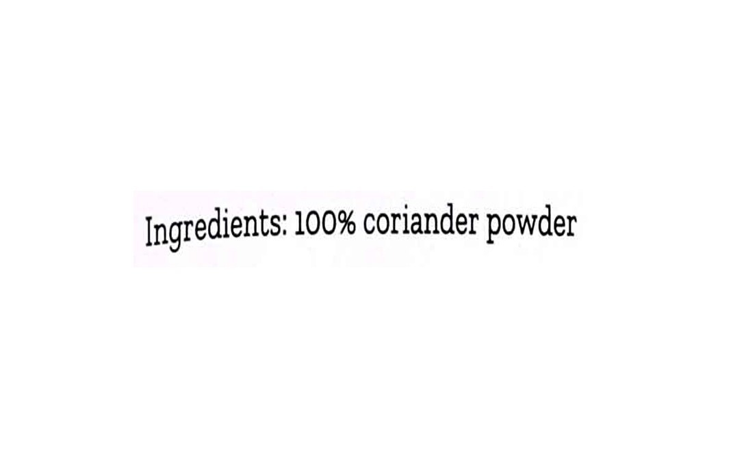 Conscious Food Coriander Powder Natural+Iron-Pounded   Pack  100 grams